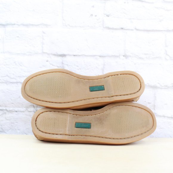 LL BEAN Brown Suede Boating Moccasins Loafer Shoes - Picture 9 of 9